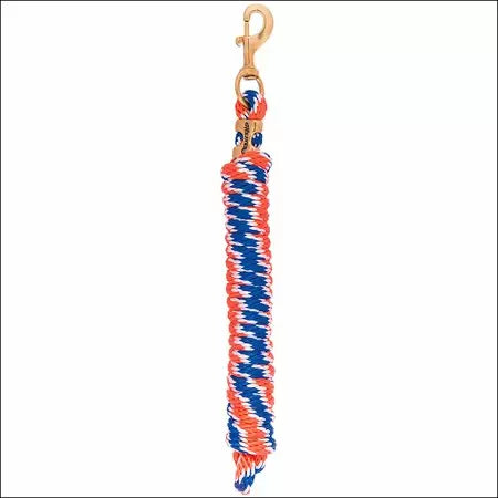 Weaver Poly Lead Rope with a Solid Brass 225 Snap