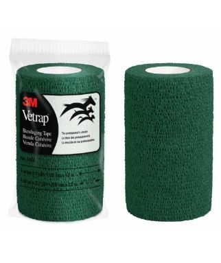 Vetrap Bandaging Wrap (4 X 5 Yd - Hunter Green)