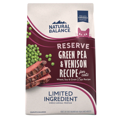 Natural Balance Limited Ingredient Reserve Green Pea & Venison Formula Cat Food