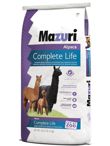 MAZURI® ALPACA COMPLETE LIFE (40 lbs)