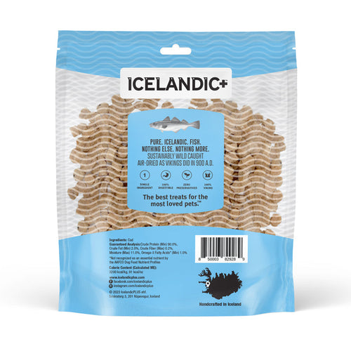 Icelandic+ Mini Cod Fish Chip Treats for Training & Small Dogs