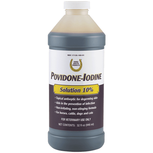 Horse Health Products Povidone-Iodine Solution 10% (32 oz)