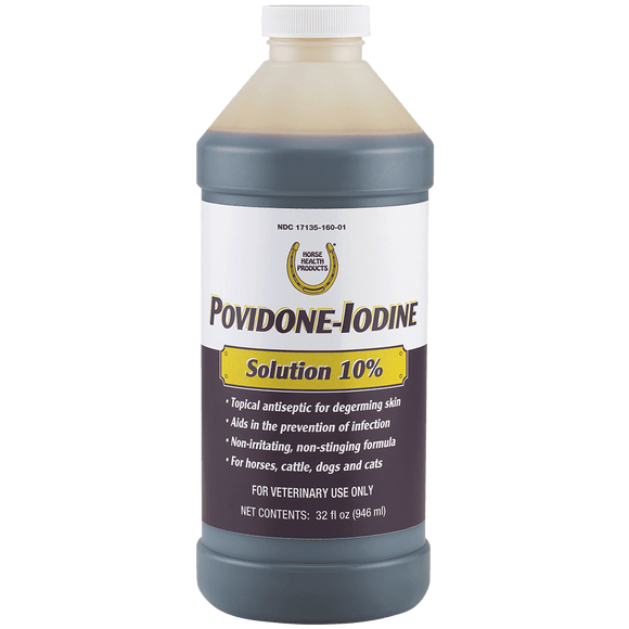 Horse Health Products Povidone-Iodine Solution 10% (32 oz)