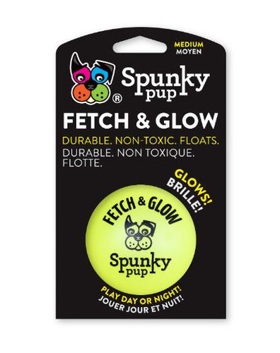 Spunky Pup Fetch & Glow Ball