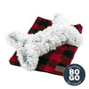 Tall Tails Blanket Plaid Large Bone Gift