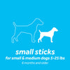 TropiClean Fresh Breath Dental Sticks for Small Dogs