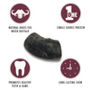 Wild Eats Water Buffalo Tuffie Cut Horn Dog Chew