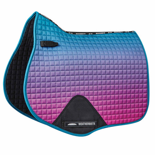 WEATHERBEETA PRIME OMBRE ALL PURPOSE SADDLE PAD MIDNIGHT AURORA FULL
