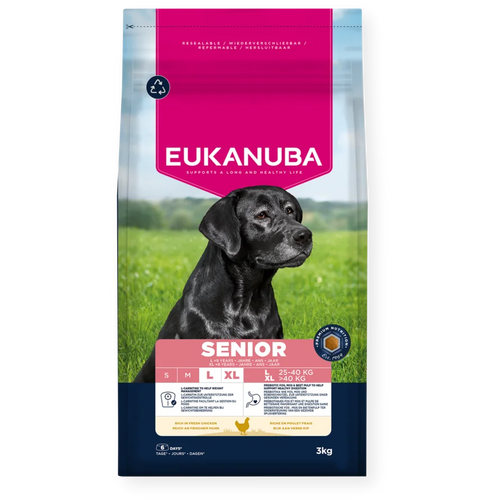Eukanuba Senior Large Breed Fresh Chicken Dry Dog Food