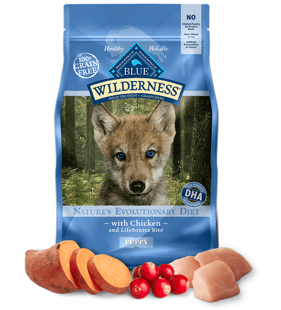 Blue Buffalo Wilderness™ PUPPIES Chicken Recipe (4.5-lb)