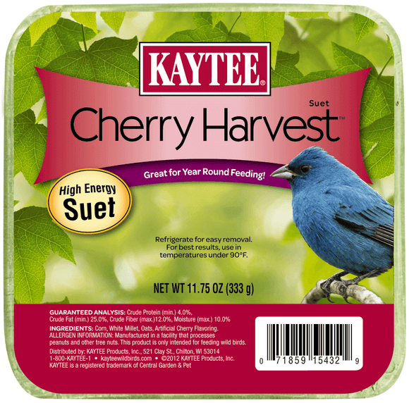 Kaytee Cherry Harvest Suet Feed (11.75 Oz)