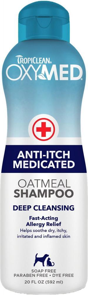 Tropiclean OXYMED Medicated Oatmeal Pet Shampoo