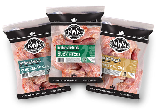 Northwest Naturals Recreational and Raw Meaty Bones (4 Large Bones - 2 Pack)