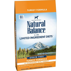 Natural Balance L.I.D Limited Ingredient Diets Turkey Recipe Dry Dog Food