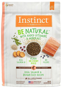 Nature's Variety Instinct Be Natural Salmon & Brown Rice Recipe Dry Dog Food