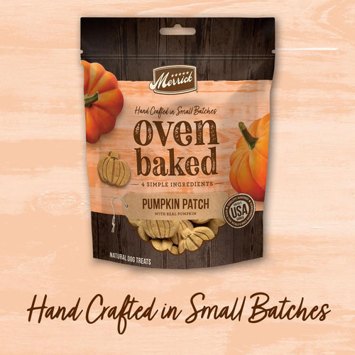 Merrick Oven Baked Pumpkin Patch Dog Treats