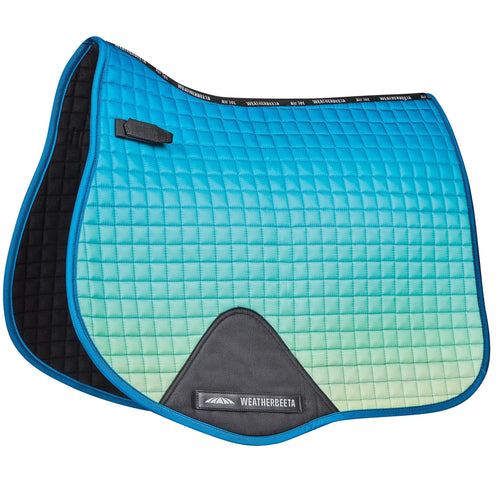 WEATHERBEETA PRIME OMBRE ALL PURPOSE SADDLE PAD OCEANS REEF FULL