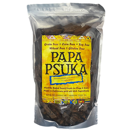 Koda Papa Psuka Baked Beef Lung Dog Treats (32oz Stand Up Pouch)