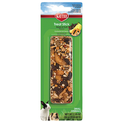 KAYTEE FIESTA FRUITY RAISIN TREAT STICK FOR SMALL ANIMALS