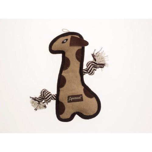 Aussie Naturals Tuff Mutts Giraffe Dog Toy