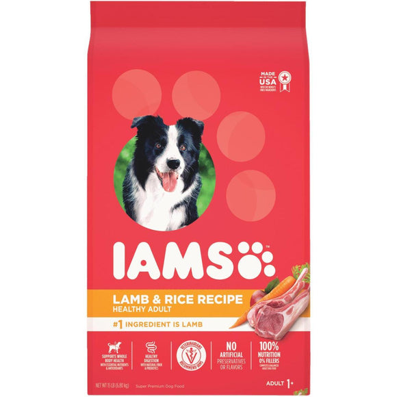 IAMS Proactive Health Lamb Meal & Rice Formula 15 Lb. Adult Dry Dog Food