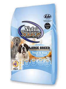 NutriSource Large Breed Trout and Rice