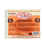 Primal Pet Foods Raw Recreational Beef Marrow Bones