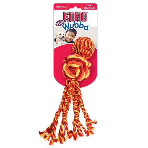 Kong Wubba Weaves w/Rope