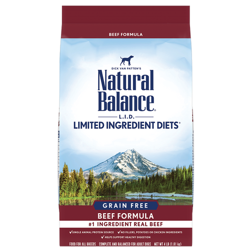 Natural Balance Grain Free Beef Dry Dog Formula