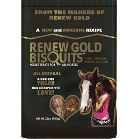 MANNA PRO RENEW GOLD BISQUIT HORSE TREATS