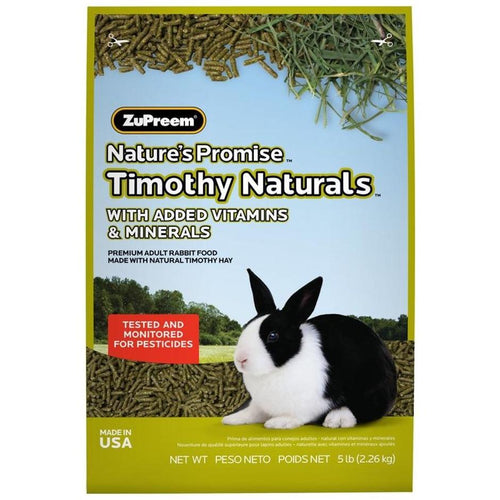 NATURE'S PROMISE TIMOTHY NATURALS RABBIT FOOD